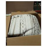 Tortania Area Rug Living Room Rugs - 6x9 Washable Large Soft Neutral Boho Moroccan Bohemian Farmhouse Rug Indoor Floor Carpet for Bedroom Under Dining Table Home Office Decor - Cream Brown