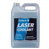 OMTech CO2 Laser Coolant Non Conductive Liquid Cooler Heat Transfer Fluid for Laser Engraver Water Chiller, Prediluted Antifreeze Coolant for Laser Tubes, 1 gal Blue Transparent Water Cooling Solution