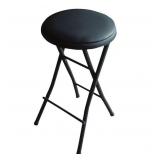Peakform Vinyl Folding Stool Black- (See Pic #5)