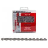 Bell Sports Links 500 multi-speed bike chain. It is designed for bicycles with 10 to 24 speeds. The dimensions are 1/2-inch x 3/32-inch