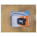 Shock Doctor Compression Shorts w/BioCup (Blue/White) MEDIUM