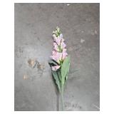 Vickerman 36" Artificial Pink Foxglove Stem