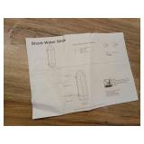 Shark Water Slide - Sun Squad: Lawn Water Slide for Ages 5-12, Max 154 lbs