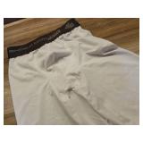 Shock Doctor Youth Compression Shorts with Protective Cups White: Apparel for Sports