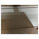 Polifurniture Madison Queen Size Wood Bookcase Headboard, White (Damage-See Pics) - Retail: $92