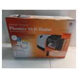 Heat Storm 1500W Phoenix WiFi Infrared Wall Unit Wi-Fi Smart Heater in White - Retail: $149