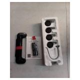 KONWIN 1500-Watt Black Indoor Electric Oil-Filled Radiator Convection Radiant Space Heater with Remote Control for Living Space (See Details) - Retail: $100