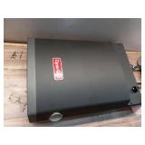 12 in. Portable Propane Gas Outdoor Pizza Oven in Black with Case, Pizza Peel and Pizza Cutter  (See Pics)- Retail: $179
