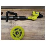 RYOBI 18-Volt ONE+ Cordless Telescoping Power Scrubber P4500 (Tool Only) - Retail: $124