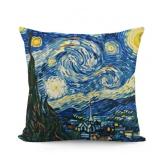 Starry Night Pillow 15" x 15"