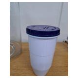 ZeroWater 40 Cup Glass Water Pitcher with Ready-Pour + Free Water Quality Meter - Retail: $53