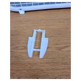 Lasko 20 Energy Efficient Box Fan with 3 Speeds  22  H  White  B20201 (Missing a Foot)