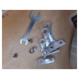 48000 BTU Stainless Steel Propane Standing Patio Heater with Wheels (See Details) - Retail: $159