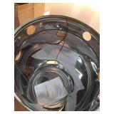 48000 BTU Stainless Steel Propane Standing Patio Heater with Wheels (See Details) - Retail: $159