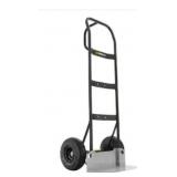 800 lbs. Capacity Steel Hand Truck with Multi-Grip Handle, Wideload Toe Plate, Super Duty Axle with Non-Slip Foot Lever - Retail: $129