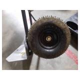 800 lbs. Capacity Steel Hand Truck with Multi-Grip Handle, Wideload Toe Plate, Super Duty Axle with Non-Slip Foot Lever - Retail: $129