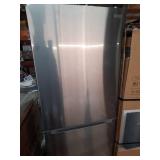 18.7 cu. ft. Bottom Freezer Refrigerator in Stainless Steel - Retail: $699