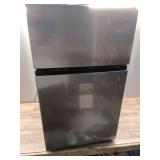 3.1 cu. ft. 2-Door Mini Refrigerator in Stainless Steel with Freezer, ENERGY STAR (Not Freezing)- Retail: $249