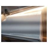 7.0 cu. ft. Manual Defrost Chest Freezer with LED Light in White Garage Ready - Retail: $239