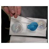 Aabberson 2 Pack Iridescent Glass Self-Watering Globes - Plant Watering Devices Automatic Plant Watering Globes for Indoor & Outdoor Plants Vacation Watering System, Top Water Injection Design.