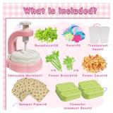 Fabric Flower Bouquet Toys for Girls Ages 4-12, DIY Arts & Crafts Kit with Colorful Fabric Flowers, Creative Educational Gift for Toddlers, Build Your Own Floral Arrangements for Birthday, Holiday Fun