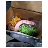 Fabric Flower Bouquet Toys for Girls Ages 4-12, DIY Arts & Crafts Kit with Colorful Fabric Flowers, Creative Educational Gift for Toddlers, Build Your Own Floral Arrangements for Birthday, Holiday Fun