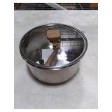 CAROTE 3.5Qt Stainless Steel Sauce Pan Set with Lid, 3-ply Base, Non-Toxic PTFE & PFOA Free Saucepan, Induction Cookware Set, Small Kitchen Pots, Stay-Cool Handles MISSING SCREWS FOR HANDLE