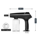 Hovinke Barber Spray Bottle with Blue Light, Rechargeable Electrostatic Atomizer Sprayer, Nano Mist Sprayer for Stylist,Barber and Home Use USED MISSING CHARGING CABLE