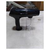 Hovinke Barber Spray Bottle with Blue Light, Rechargeable Electrostatic Atomizer Sprayer, Nano Mist Sprayer for Stylist,Barber and Home Use USED MISSING CHARGING CABLE