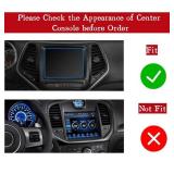 MOTOKU 8.4 Uconnect LCD Monitor Display Touch Screen Radio Navigation Digitizer Assembly for Dodge Ram Challenger Durango Charger for Chrysler Jeep Cherokee 2013-2017 DJ084NA01A