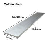 2 Pcs 1/4 X 3 Square Aluminum Flat BAR 16 Long .6061 Aluminium, 6mm X 75mm X 406mm Aluminum Flat Plate, T6511 Solid New Mill Stock