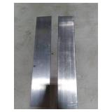 2 Pcs 1/4 X 3 Square Aluminum Flat BAR 16 Long .6061 Aluminium, 6mm X 75mm X 406mm Aluminum Flat Plate, T6511 Solid New Mill Stock