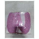 Fulmoon Set of 3 Pre Strung Older Wiser Hotter Glitter Banner Funny Birthday Banner for Women 30th 40th 50th 60th 70th 80th Birthday Party Decorations Sign Gift(Pink)