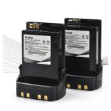 ROWSHEP (2-Pack) 7.4V 2600mAh Li-ion Battery Replacement for Motorola APX7000 APX6000 APX8000 SRX2200N NNTN7038A NNTN7038B NNTN8930 Two-Way Radios8oz