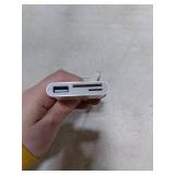 USB C to SD Card Reader for iPhone 15/16/17, Dual Connector (Lightning&USB-C) Lightning SD Card Reader for iPhone USB Adapter OTG Type C Memory Card Reader, Camera Viewer for iPhone 14/13/8/7