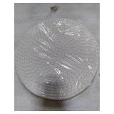 Billbotk Round Woven Placemats Set of 4, 13 Inches Kitchen Table Place Mats for Dining Table, Trivets for Hot Pots and Pans, Boho Table Setting Decor, Fall Decorations for Home