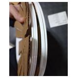 Corelle Vitrelle 6-Piece Salad Plates Set Triple Layer Glass and Chip Resistant, 8-1/2-Inch Lightweight Round Plates, Winter Frost White