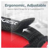 LoGest Soft Hand Weights Adjustable Straps - Comes in  3LB - Comfortable & Secure Weighted Neoprene Dumbbells with Straps for Walking Running Cardio Workout Physical Therapy ONLY ONE