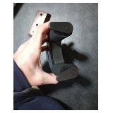 Hard Wood Base Guitar Hook Auto Locking for Acoustic, Classical, Electric, Bass Guitars, Ukuleles - Pack of 2 NO HARDWARE