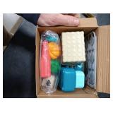 STACTCUTE 49PCS Pretend Play Cash Register Toy Set for Kids with Real Calculator,Scanner,Microphone,Conveyor Belt,Weighing Tool,Cashier Playset Realistic Gift for Toddler Kid Ages 3 4 5 6 7 8 (Green)