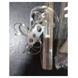 Mudder 19.7 Inch Christmas Star Paper Lantern 7 Pointed Christmas Window Lantern with 10 LED Light Strings Hanging Pendant Xmas Tree Ornaments for Holiday Decor Home(Classic,White)