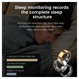 Smart Health Rings for Women Men, Fitness Tracker with Heart Rate, Blood Oxygen, HRV, Sleep Tracker, Step Tracker, No Subscription Fee, IP68 Waterproof Smart Ring for iphone & Android (RoseGold, 8)