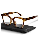 miyya Blue Light Glasses for Women & Men Oversized UV & Blue Light Blocker Chunky Frames, All-Day Comfort, Stylish Eyewear