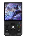 R36MAX Retro Handheld Game Console, Black