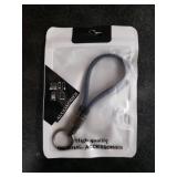 A.S USB C Cable Keychain Charger Cable, Short 240W PD Fast Charging Cord, USB C to USB C Cable 480Mbps Data Transfer, Thunderbolt 3 for MacBook Android Auto External SSD Type C Devices(1 Pack/0.49ft)