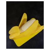 Yatchen Cute 3D Cartoon Case Compatible with iPhone 12 mini,Unique Funny Banana Design Soft Decompression Silicone Case Ultra-Thin Non-Slip Shockproof Protective Case for iPhone