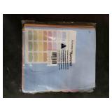 Forvencer Multi Count Dividers with Two Pockets, 8 tab Binder Dividers for 3 Ring Binder Organizer, Binder Divider with Tabs for School Office and Home