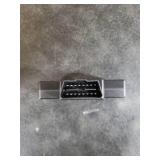 ZIMISI OBDII Splitter with Rotatable Male Port, Full 16 Pin 1 Male to 2 Female Extension Converter Adapter, Universal Port Splitter for Standard OBD2 Devices Diagnostic Extender