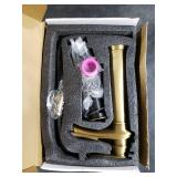 RUITHOE Antique Brass Bathroom Vessel Sink Faucet, Waterfall Bathroom Faucet, Vessel Faucet, Tall Body High 1 Hole Single Handle with Pop Up Drain Combo Vanity Mixer Tap Farmhouse Basin Bowl Vintage