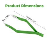 Penitue 7825 Watch Spring Bar Tweezer, Aluminum Alloy Spring Bar Pliers Lug Removal Fitting Tool Watch Repair Accessories for Band Adjustment and Link Removal (Green)